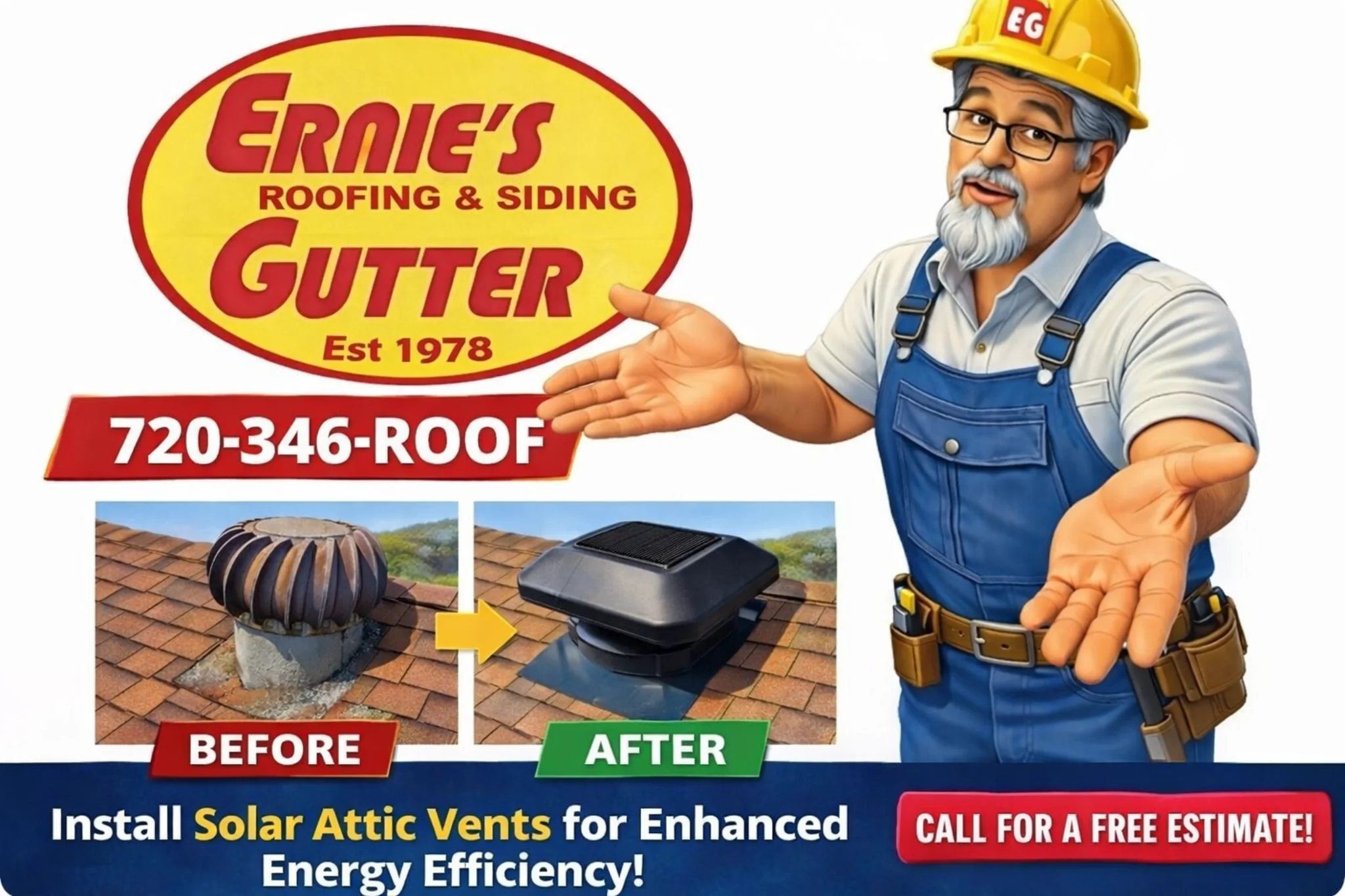 Solar Powered Attic Vents Denver