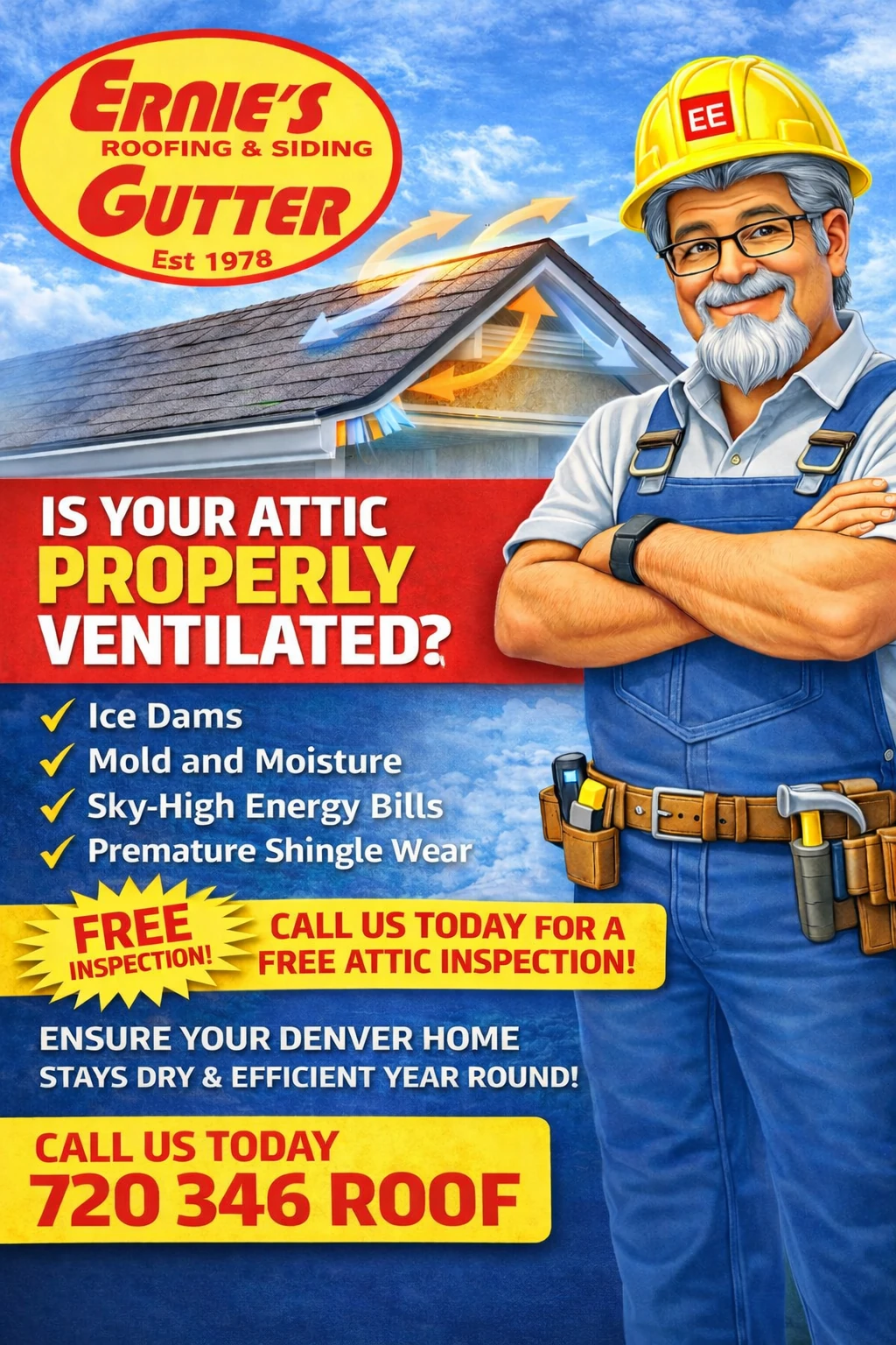 Roof Attic Ventilation
