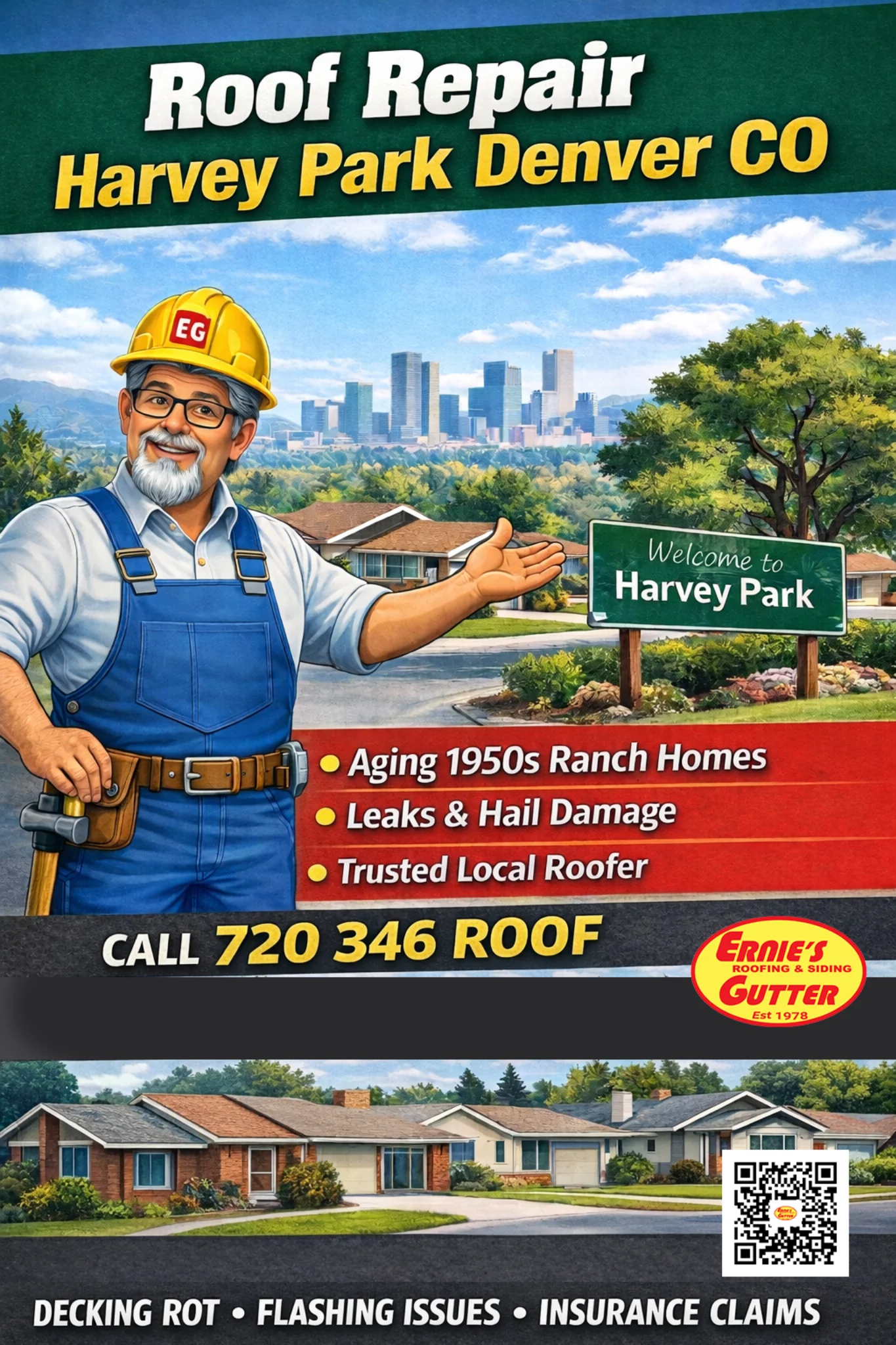 Roof Repair Harvey Park Denver CO