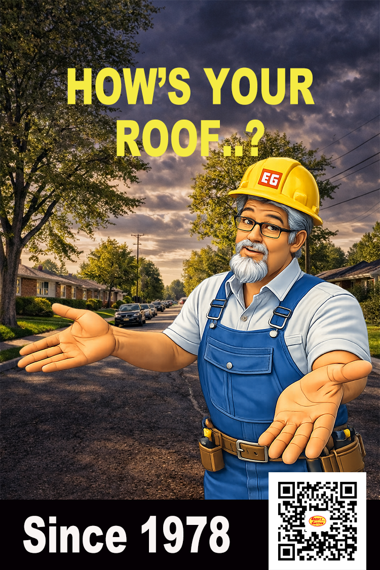 Ernie Roofing Denver mascot