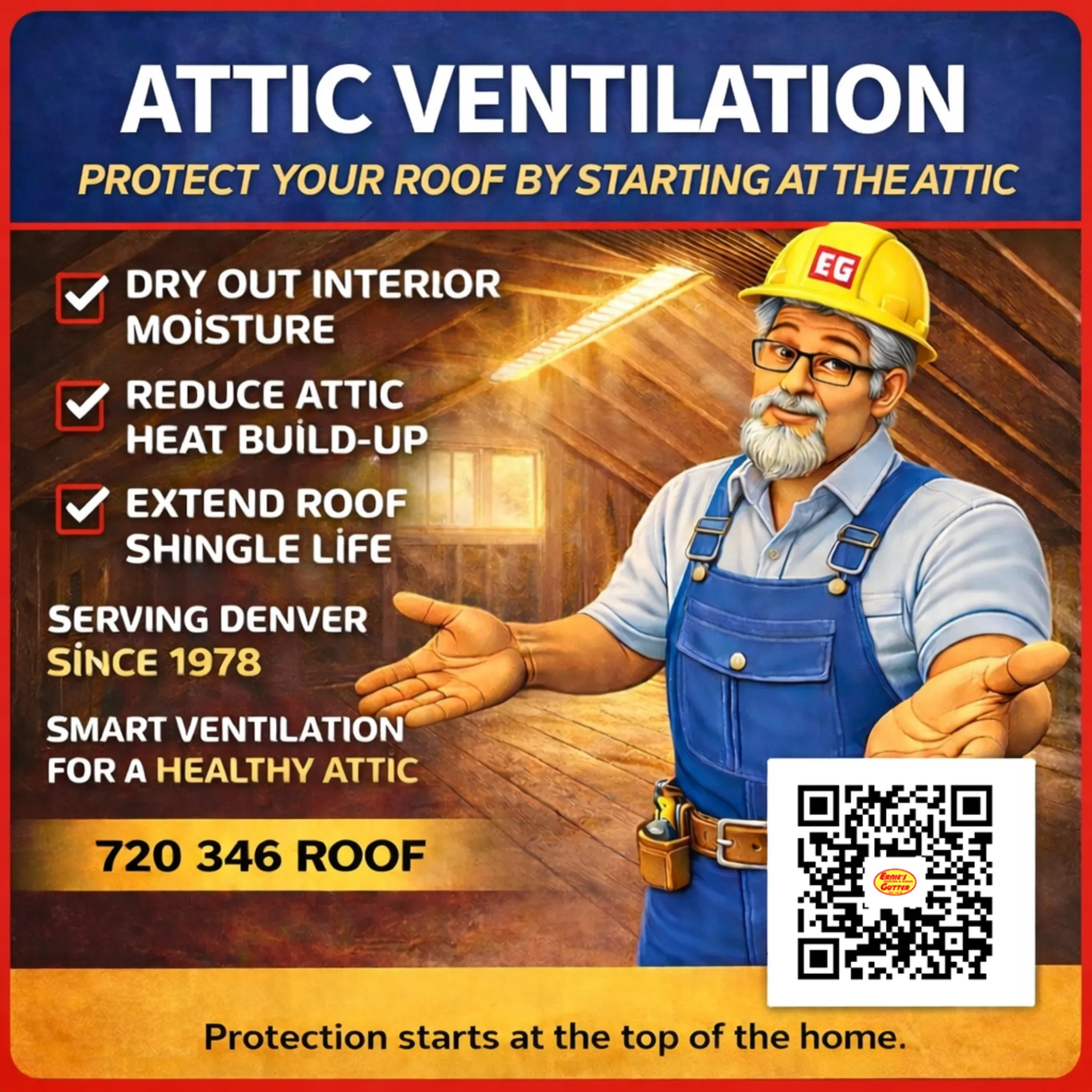Attic Ventilation Denver Poster