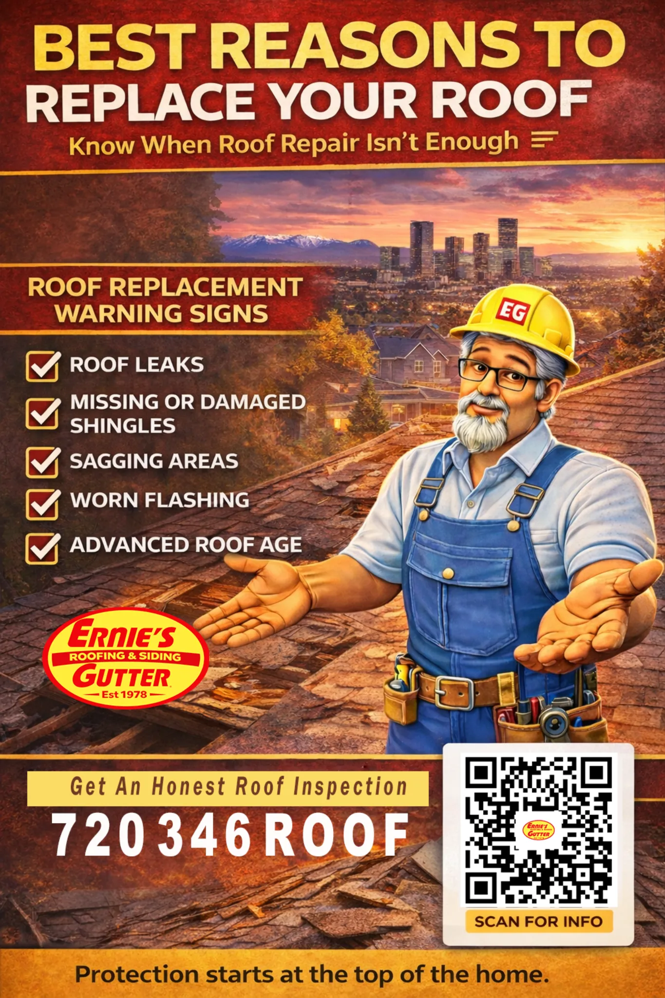 Best Reasons to Replace Your Roof Denver