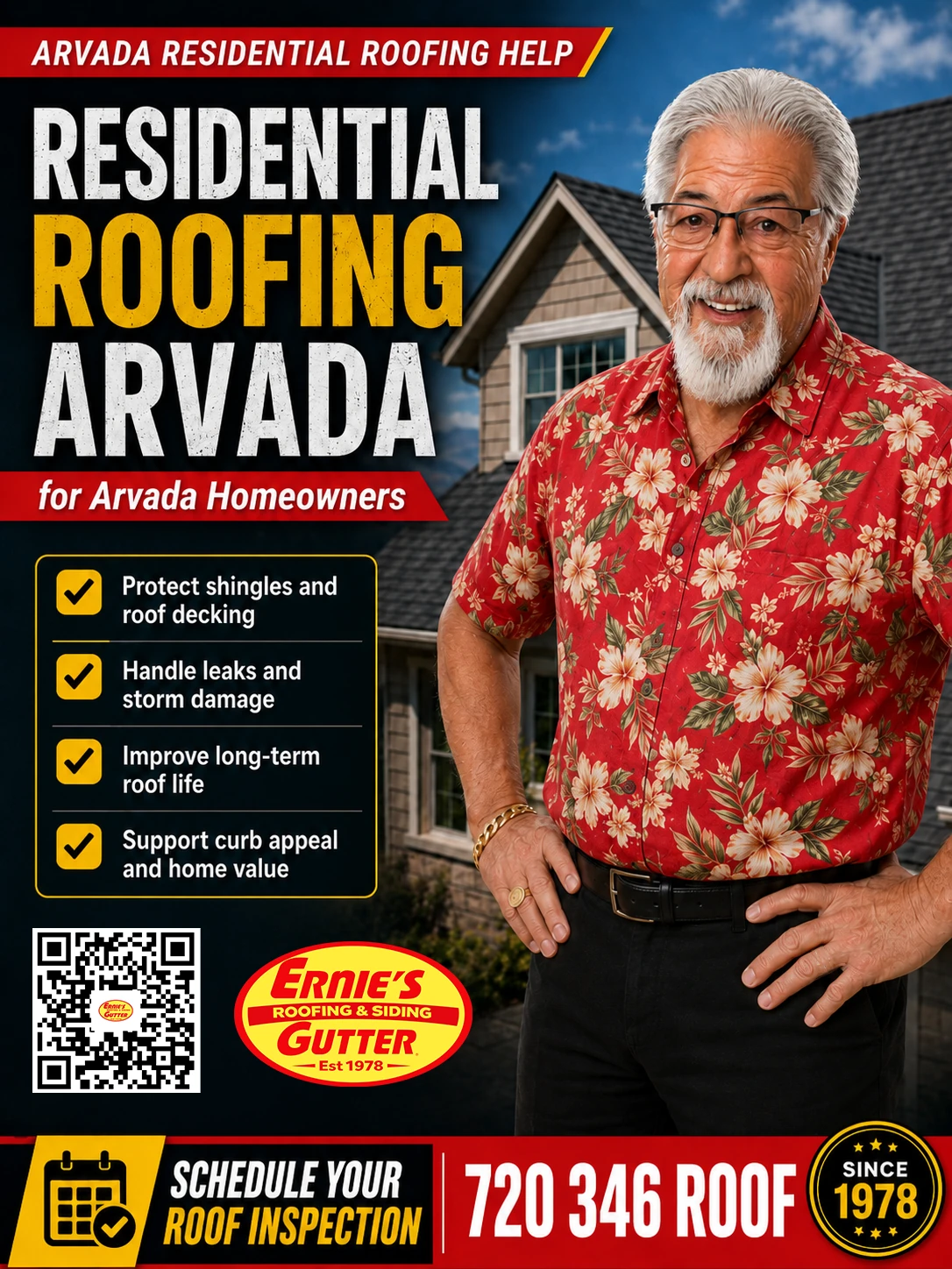 Residential Roofing In Arvada CO by Ernie's Roofing