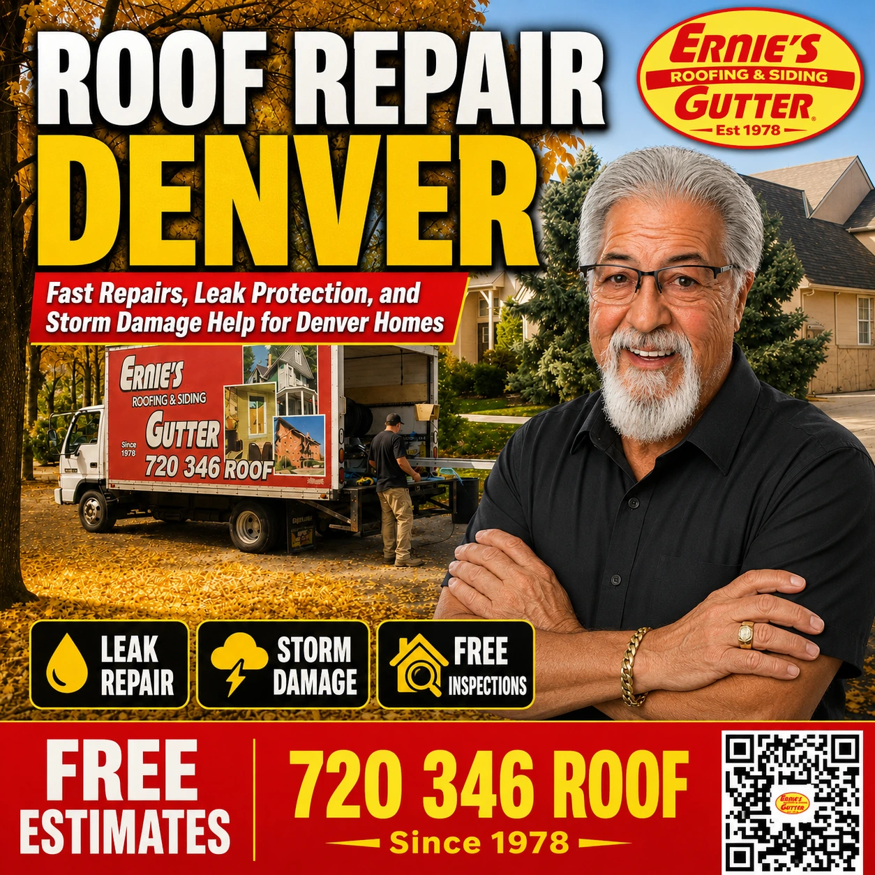 Roof Repair Denver CO residential roofing service by Ernie's Roofing