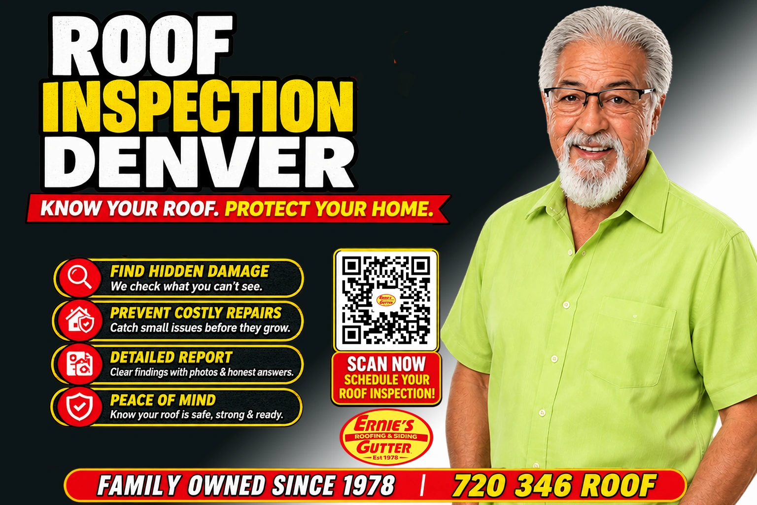 Roof Inspection Denver by Ernie's Roofing