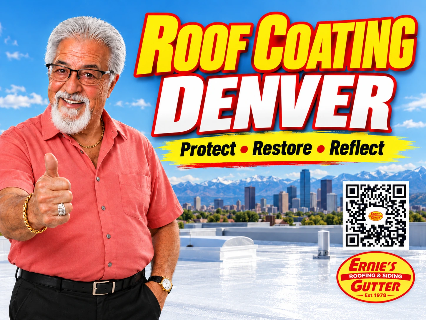 Roof Coating Denver Colorado for roof protection, restoration, reflective coating, and extending roof life